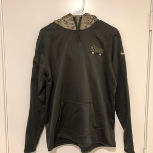 Rams Salute to Service Nike Sweatshirt